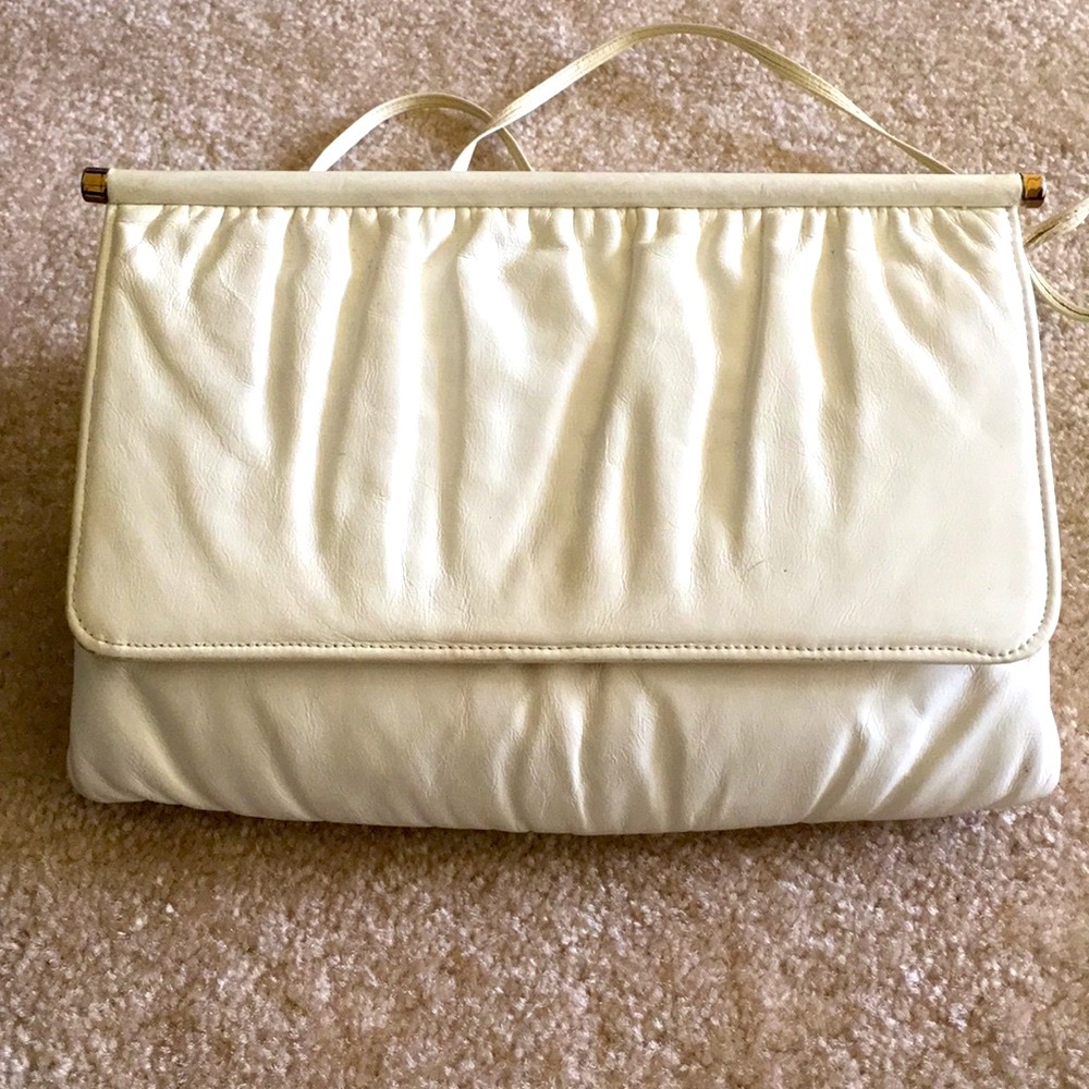 Vintage Genuine Leather Crossbody Purse